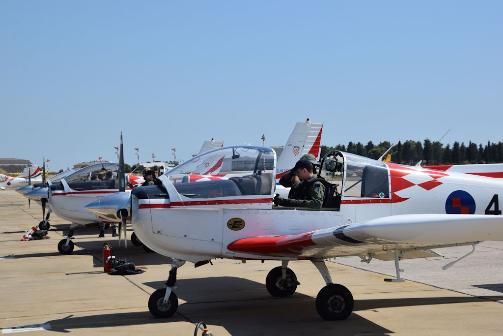 Selection flying at the "Colonel Mirko Vukušić" barracks in Zemunik: training and evaluation of future military pilots within the 93rd wing of the Croatian Air Force