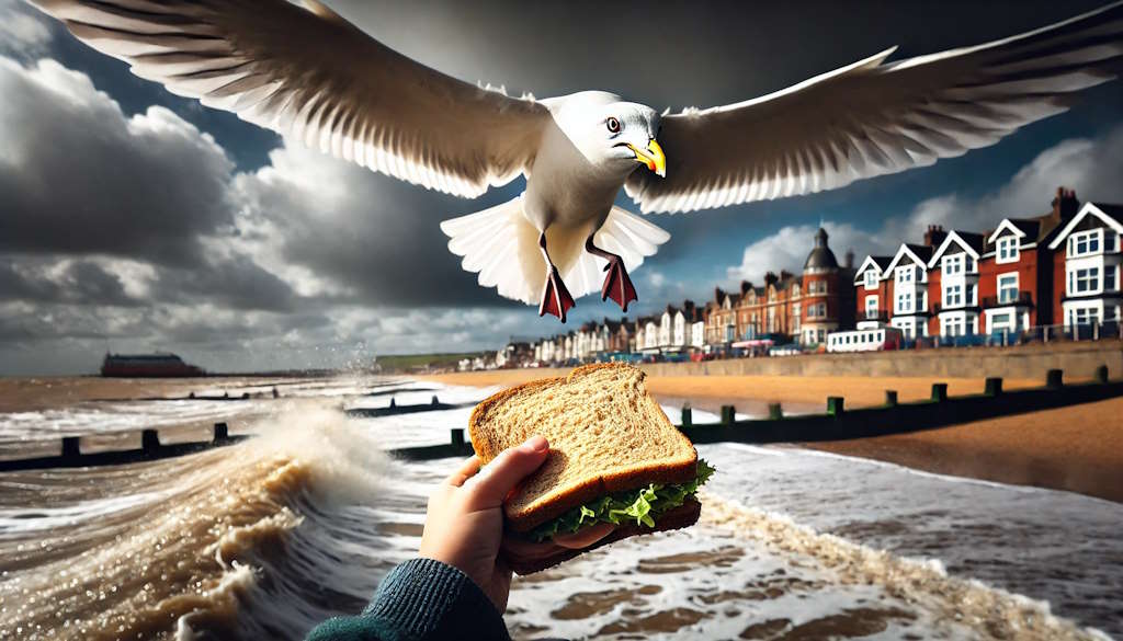 How gulls have adapted their behavior to urban environments, despite preferring natural diets