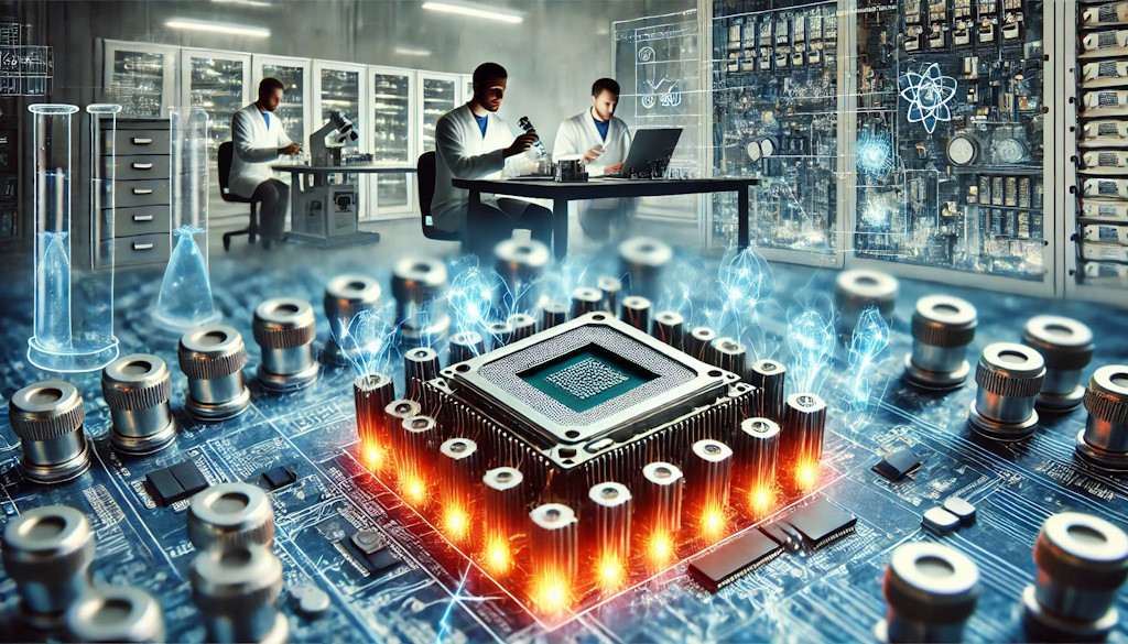 Using biological methods to detect overheated components in electronics allows to improve device performance using super-resolution fluorescence techniques