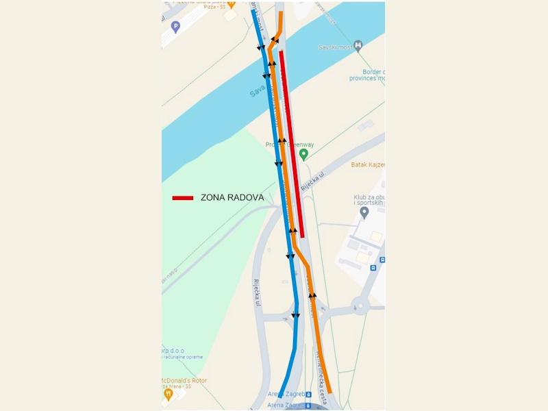 Kako će privremena regulacija prometa na Jadranskom mostu utjecati na zagrebačku cestovnu infrastrukturu i sigurnost tijekom šestomjesečnih radova sanacije | Karlobag.eu