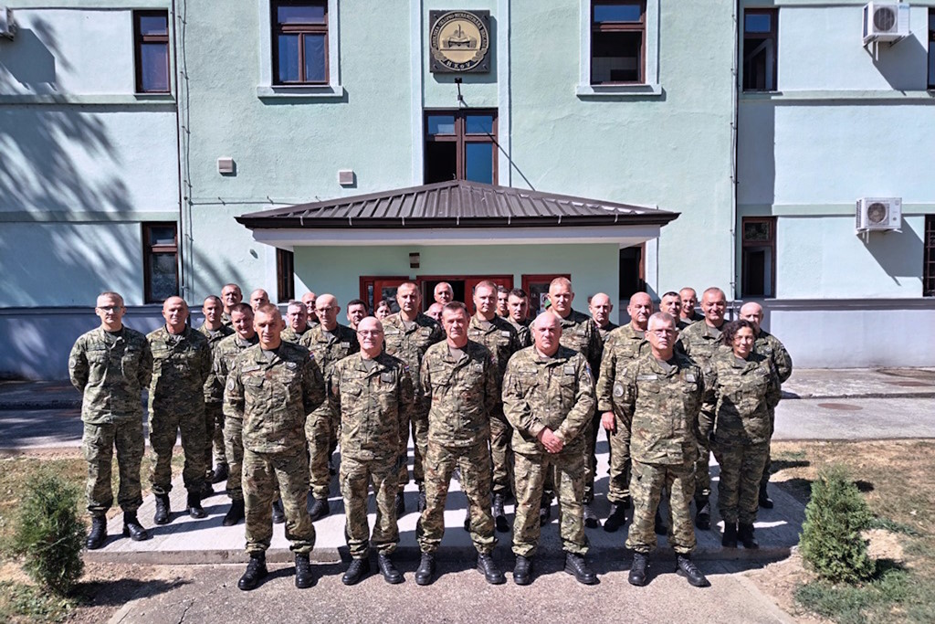 Brigadegeneral Zeljko Marinov übernahm mit der Ankündigung von Neuerungen und Modernisierungen das Kommando der Panzer- und Maschinenbrigade der Garde in Vinkovci