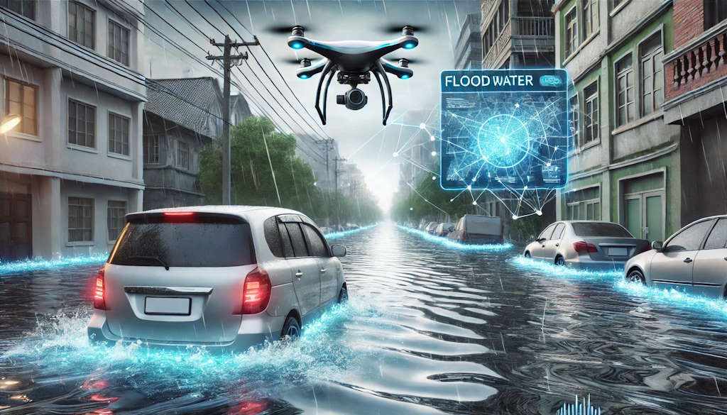 Advanced AI technology from rice University enables real-time monitoring of flooded roads through the integration of multiple data sources and machine learning