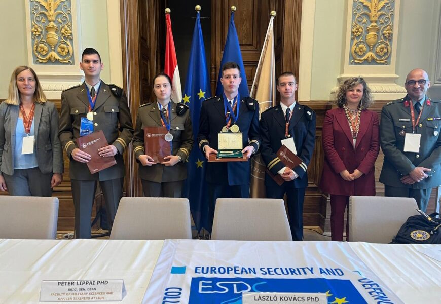 Kadetten der Kroatischen Militärakademie wurden bei den Olympischen Spielen der GSVP in Budapest ausgezeichnet