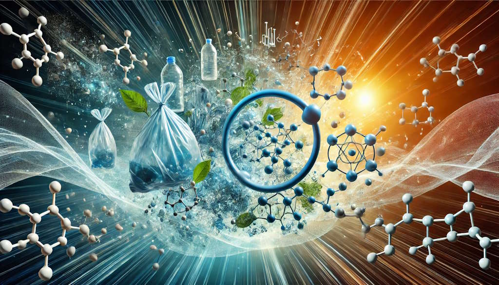 Innovative plastic waste recycling process converts polyethylene and polypropylene into chemical building blocks, enabling a circular economy