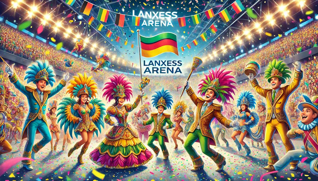 The start of the 2024 Cologne Carnival season at Lanxess Arena with Elfter im Elften