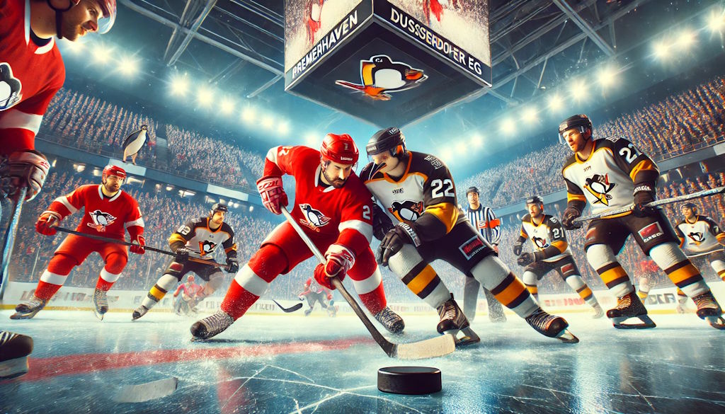 Buy tickets for the Pinguins Bremerhaven and Düsseldorfer EG match in Eisarena Bremerhaven