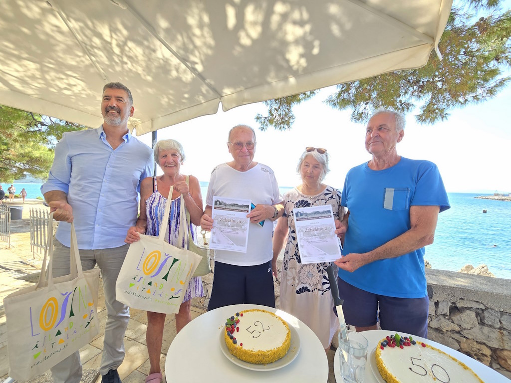 Mehr als 50 Jahre Loyalität zu Lošinj: die Familien Kapel und Pukl und ihre Liebe zur Insel