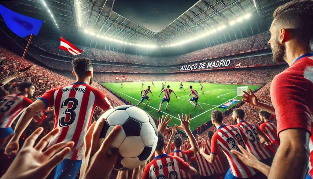 Buy tickets for the football match between Atlético de Madrid and RB Leipzig in the UEFA Champions League 2024 at the Wanda Metropolitano Stadium in Madrid!